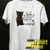 Time Spent with Cats t-shirt for men and women tshirt