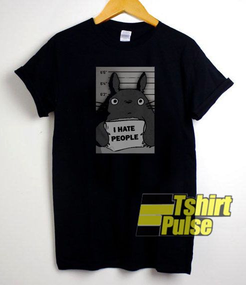 Totoro I Hate People t-shirt for men and women tshirt