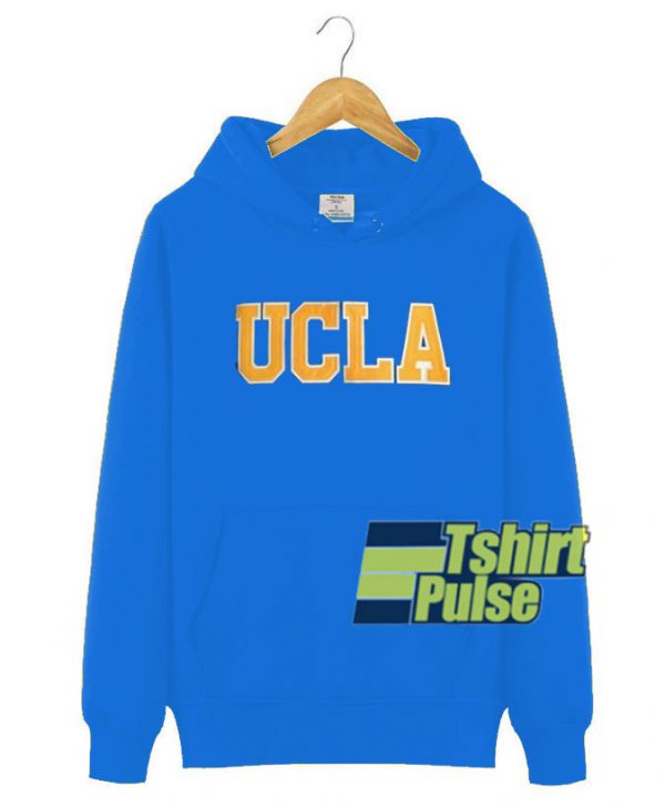 UCLA Blue hooded sweatshirt clothing unisex hoodie