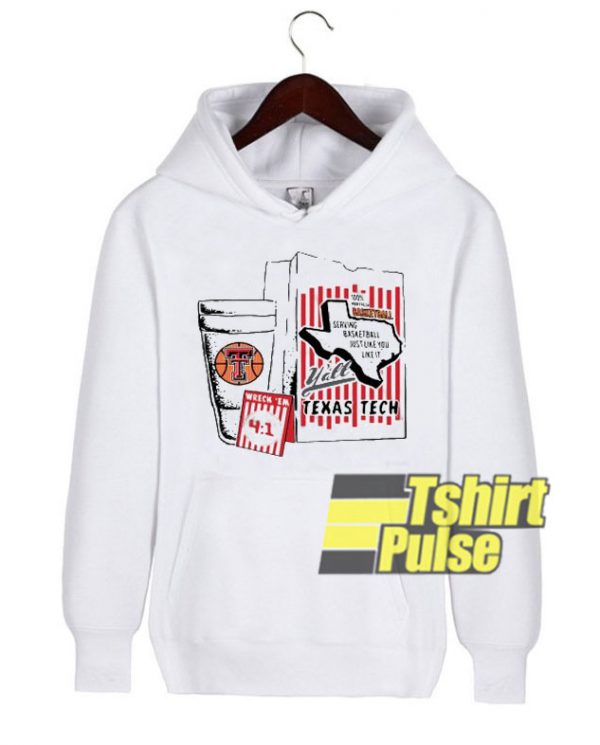 Whataburger Texas Tech Basketball hooded sweatshirt clothing unisex hoodie