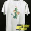 Cactus And Flowers t-shirt for men and women tshirt