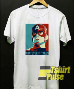 Captain America Whatever It Takes t-shirt for men and women tshirt