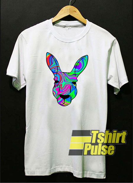 Colorful Kangaroo t-shirt for men and women tshirt