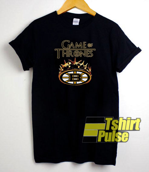 Crown Game of Thrones Boston Bruins t-shirt for men and women tshirt