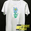 Daises In Skeleton Finger t-shirt for men and women tshirt