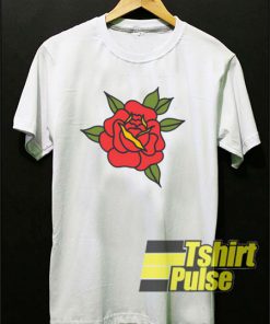 Doodle Rose t-shirt for men and women tshirt
