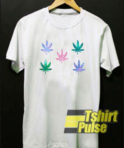 Glitter Leaf t-shirt for men and women tshirt