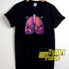 Happy Lungs t-shirt for men and women tshirt