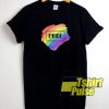 LGBT Pride Rainbow t-shirt for men and women tshirt