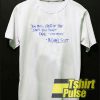 Michael Scott Quote t-shirt for men and women tshirt