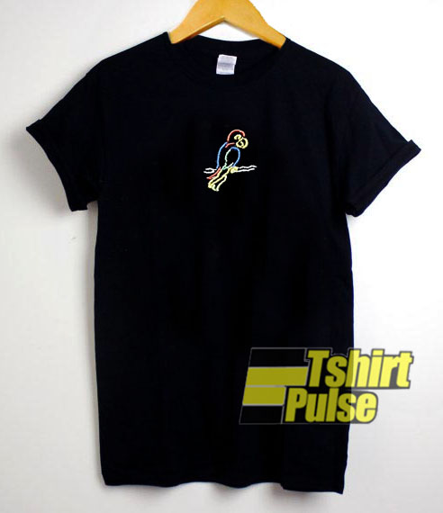 Parrot Rainbow t-shirt for men and women tshirt