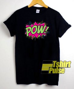 Pow Cartoon t-shirt for men and women tshirt