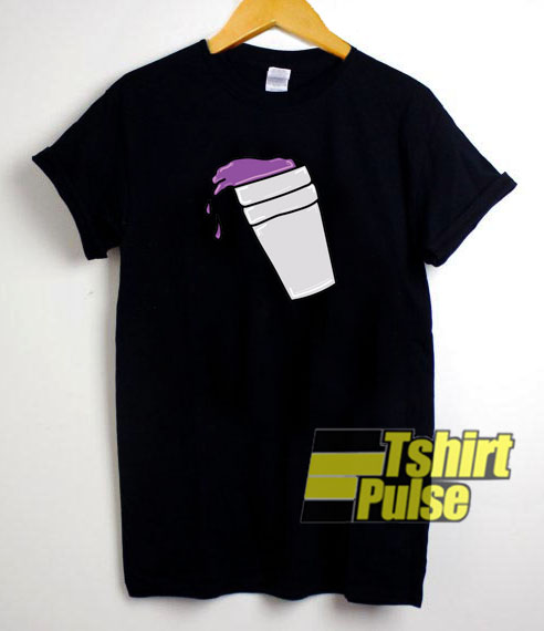 Purple Lean Cup t-shirt for men and women tshirt