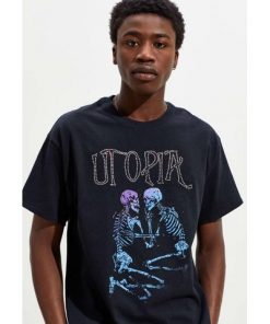 Skeletons Utopia Printed t-shirt for men and women tshirt