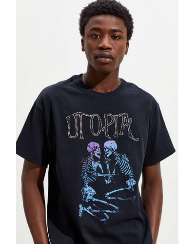 Skeletons Utopia Printed t-shirt for men and women tshirt