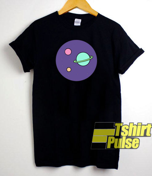 Space Circle t-shirt for men and women tshirt