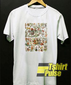 Vintage Botanical Flower t-shirt for men and women tshirt