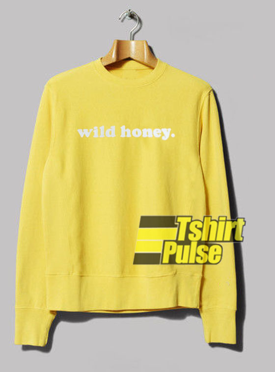Wild Honey Yellow sweatshirt