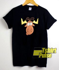 Bullwinkle J Moose t-shirt for men and women tshirt
