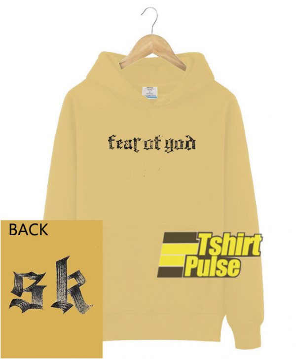 Fear of God SK hooded sweatshirt clothing unisex hoodie