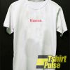 Heaven White t-shirt for men and women tshirt