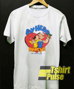 My Hero Popeye t-shirt for men and women tshirt