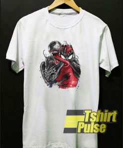 Spiderman vs Venom t-shirt for men and women tshirt