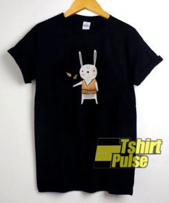Tribal Bunny Rabbit t-shirt for men and women tshirt