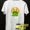 Vomit Emoji t-shirt for men and women tshirt
