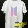 BTS Gradient t-shirt for men and women tshirt