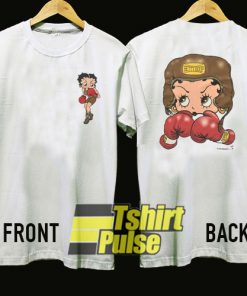 Betty Boop Boxing t-shirt for men and women tshirt