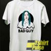Billie Eilish Bad Guy Art t-shirt for men and women tshirt