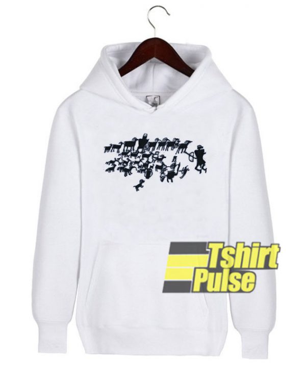 Cave Art hooded sweatshirt clothing unisex hoodie