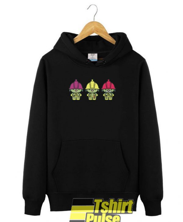 Chibi-Fi Doozers hooded sweatshirt clothing unisex hoodie
