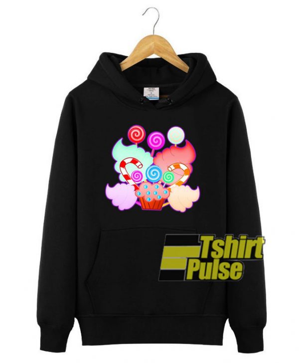Colorful Candies Lollipops hooded sweatshirt clothing unisex hoodie