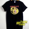 Courage Cartoon Network t-shirt for men and women tshirt