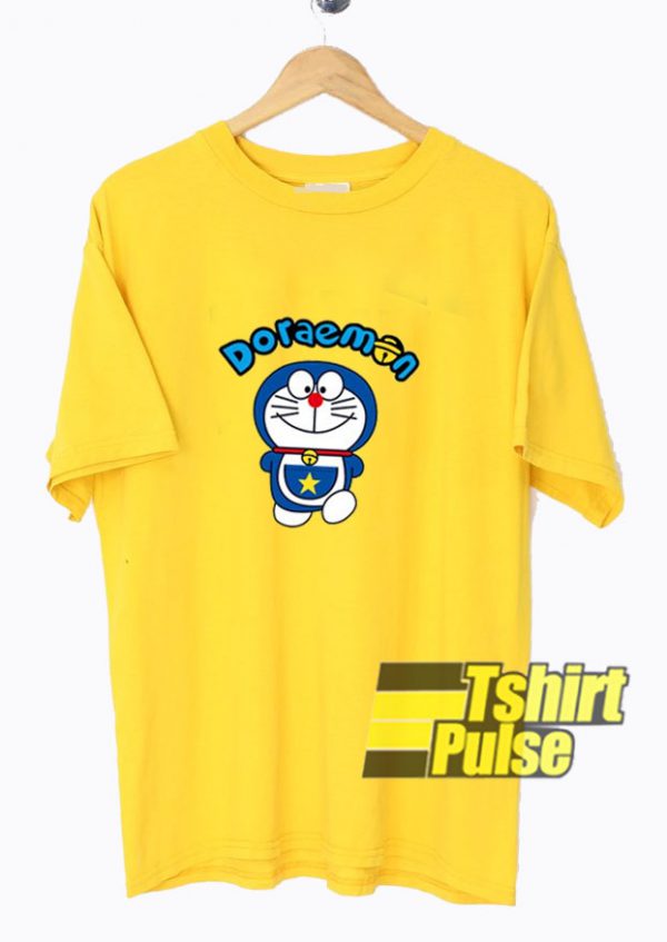Doraemon Cartoon t-shirt for men and women tshirt