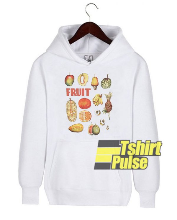 Fruits hooded sweatshirt clothing unisex hoodie