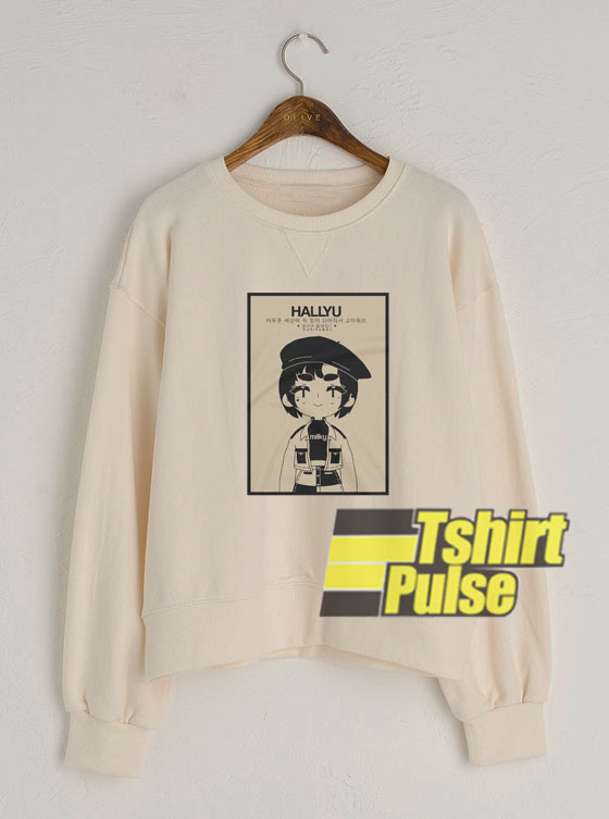 Hallyu Japanese sweatshirt