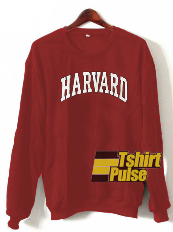 Harvard University sweatshirt