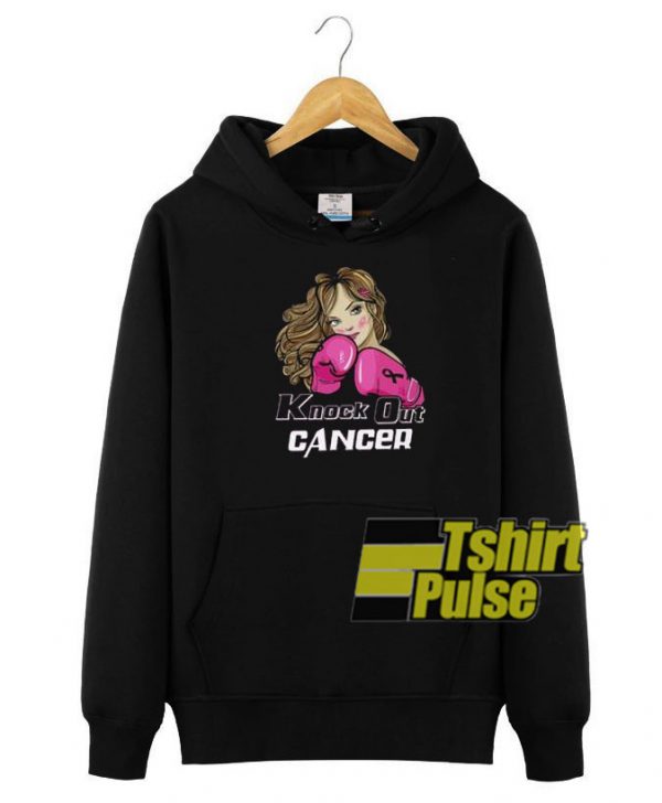 Knock Out Cancer hooded sweatshirt clothing unisex hoodie