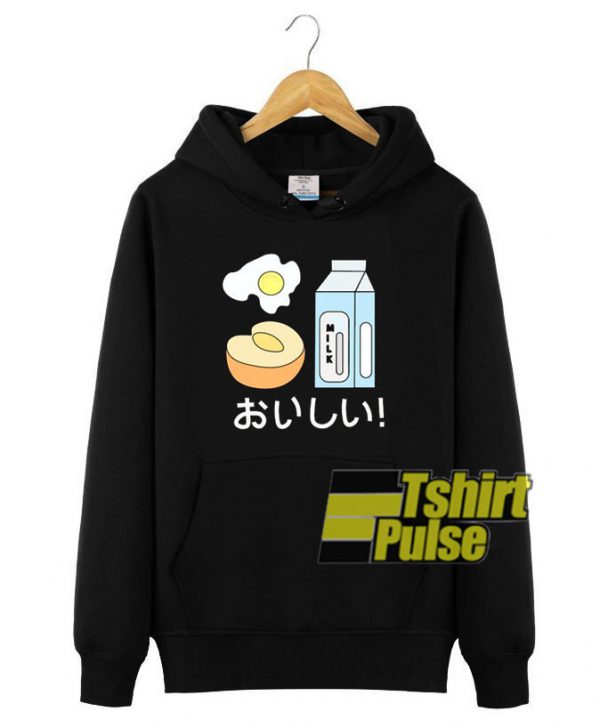 Milk Peach Egg hooded sweatshirt clothing unisex hoodie
