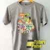 Nickelodeon Cartoon Characters t-shirt for men and women tshirt