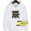 Panther Trio hooded sweatshirt clothing unisex hoodie