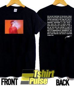 Shinee Jonghyun Poet Kpop Loose t-shirt for men and women tshirt
