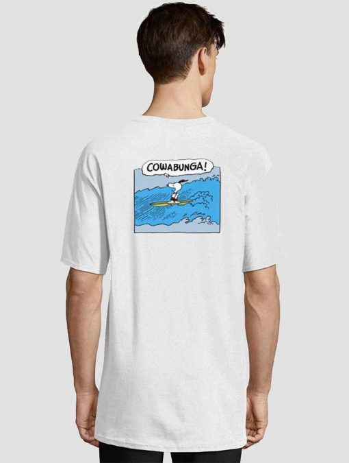 Snoopy Lets Surf Cowabunga t-shirt for men and women tshirt