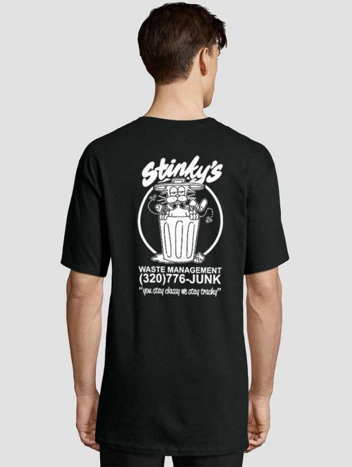 Stinky's Waste Management t-shirt for men and women tshirt