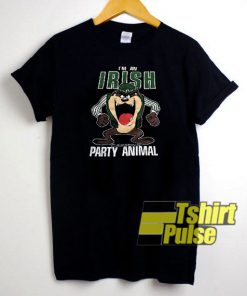 Taz I'm An Irish Party Animal t-shirt for men and women tshirt