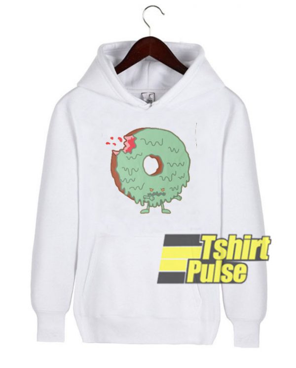The Zombie Donut hooded sweatshirt clothing unisex hoodie