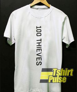 100 Thieves x Meta t-shirt for men and women tshirt